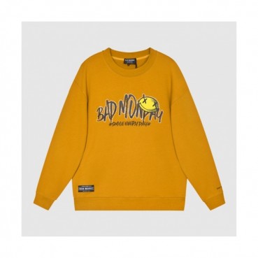 BAD MONDAY   Mm/Wm Logo Oversize Cotton Thirts Orange - BAN MONDAY 2021 남/녀 로고 오버사이즈 코튼 맨투맨 Bad008x Size(xs 
