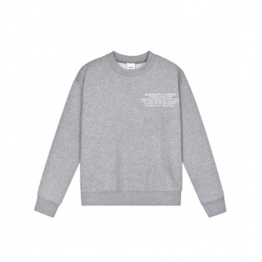 Burberry  Mens Logo Casual Cotton Tshirts Gray - 버버리 2021 남성 로고 캐쥬얼 코튼 맨투맨 Bur04059x Size(xs 