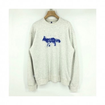 ADER  Mens Minimal Cotton Tshirts Ivory - ADER 2021 남성 미니멀 코튼 긴팔티 Ade0016x Size(s 