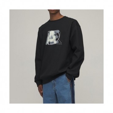 ADER  Mens Minimal Cotton Tshirts Black - ADER 2021 남성 미니멀 코튼 긴팔티 Ade0011x Size(s 
