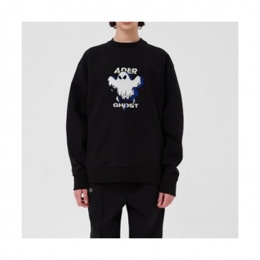 ADER  Mens Minimal Cotton Tshirts Black - ADER 2021 남성 미니멀 코튼 긴팔티 Ade009x Size(s 