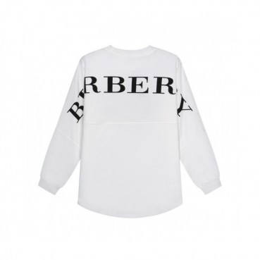 Burberry  Mens Logo Casual Cotton Tshirts White - 버버리 2020 남성 로고 캐쥬얼 코튼 맨투맨 Bur04035x Size(xs 