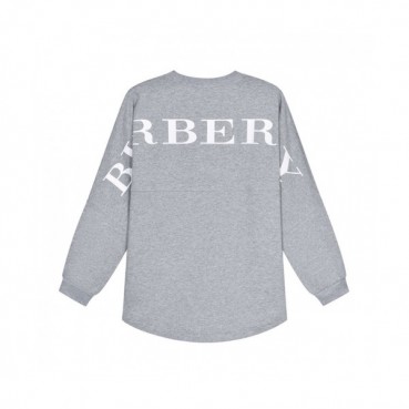Burberry 2020 Mens Logo Casual Cotton Tshirts Gray - 버버리 2020 남성 로고 캐쥬얼 코튼 맨투맨 Bur04033x Size(xs 