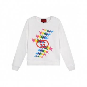 Gucci  Mm/Wm Logo Crew-neck Cotton Tshirts 