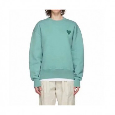 Ami 2021 Mens Logo Casual Cotton Man-to