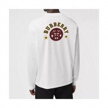 [버버리]Burberry 2021 Mens Logo Casual Cotton Tshirts - 버버리 2021 남성 로고 캐쥬얼 코튼 맨투맨 Bur03638x.Size(m 