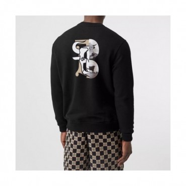 [버버리]Burberry 2021 Mens Logo Casual Cotton Tshirts - 버버리 2021 남성 로고 캐쥬얼 코튼 맨투맨 Bur03637x.Size(m 