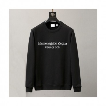 Ermenegildo Zegna 2020 Mens Casual Cotton Tshirts - 에르메네질도 제냐 2020 남성 캐쥬얼 코튼 긴팔티 Zeg0242x.Size(m 