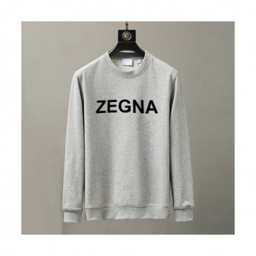 Ermenegildo Zegna 2020 Mens Casual Cotton Tshirts - 에르메네질도 제냐 2020 남성 캐쥬얼 코튼 긴팔티 Zeg0239x.Size(m 