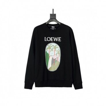 [로에베]Loewe 2020 Mens Logo Crew-neck Cotton Tshirts 