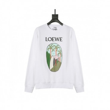 [로에베]Loewe 2020 Mens Logo Crew-neck Cotton Tshirts 