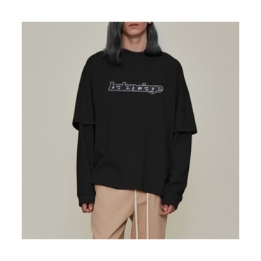 [발렌시아가]Balenciaga 2020 Mens Logo Crew-neck Cotton Tshirts 