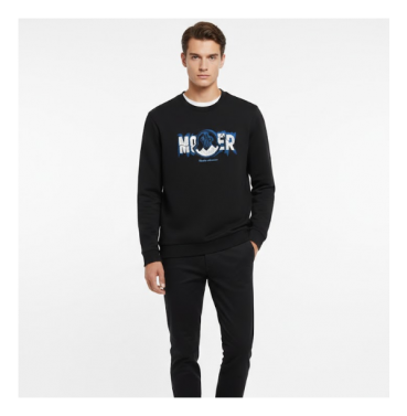[몽클레어]Moncler 2026 Mens Logo Casual Cotton Tshirts - 몽클레어 2026 남성 로고 캐쥬얼 코튼 긴팔티 Moc02021x.Size(m 