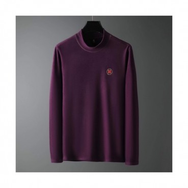 [에르메스]Hermes 2020 Mens Turtle-neck Casual Cotton Tshirts