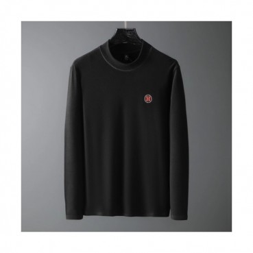 [에르메스]Hermes 2020 Mens Turtle-neck Casual Cotton Tshirts