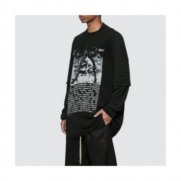 [릭오웬스]Rick Owens 2020 Mens Logo Cotton man-to