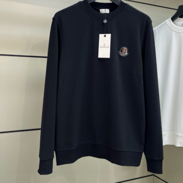 [몽클레어]Moncler 2025 Mens Logo Casual Cotton Tshirts - 몽클레어 2025 남성 로고 캐쥬얼 코튼 긴팔티 Moc0194x.Size(s 