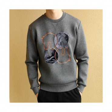 Hermes 2020 Mens Crew-neck Casual Cotton Tshirts