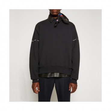 Acne 2020 Mm/Wm Logo Oversize Cotton Man-to