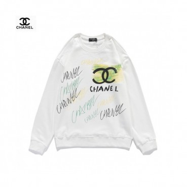 Chanel 2019 Mens Crew-neck Logo Cotton Tshirts 