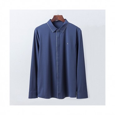[디올]Dior 2020 Mens Logo Casual Cotton Polo Tshirts - 디올 2020 남성 로고 캐쥬얼 코튼 폴로 긴팔티 Dio0858x.Size(m 