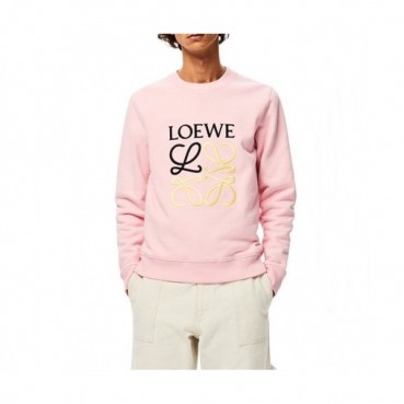 [로에베]Loewe 2020 Mens Logo Crew-neck Cotton Tshirts 