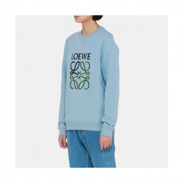[로에베]Loewe 2020 Mens Logo Crew-neck Cotton Tshirts 