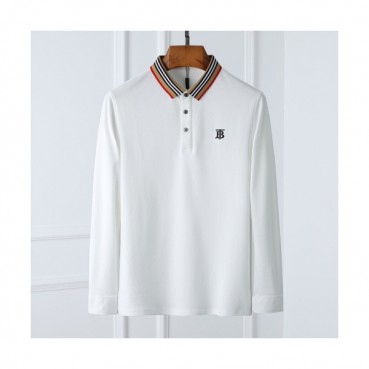 [버버리]Burberry 2020 Mens Logo Casual Cotton Polo Tshirts - 버버리 2020 남성 로고 캐쥬얼 코튼 폴로 맨투맨 Bur02959x.Size(m 