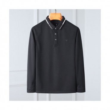 [알마니]Armani 2020 Mens Business Cotton Polo Tshirts - 알마니 2020 남성 비지니스 코튼 폴로 긴팔티 Arm0753x.Size(m 