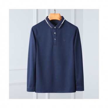 [알마니]Armani 2020 Mens Business Cotton Polo Tshirts - 알마니 2020 남성 비지니스 코튼 폴로 긴팔티 Arm0751x.Size(m 