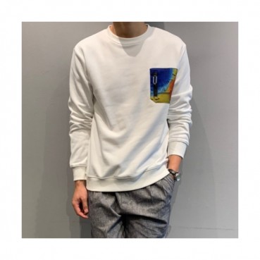 [루이비통]Louis vuitton 2020 Mens Casual Cotton Tshirts - 루이비통 2020 남성 캐쥬얼 코튼 긴팔티 Lou02200x.Size(s 