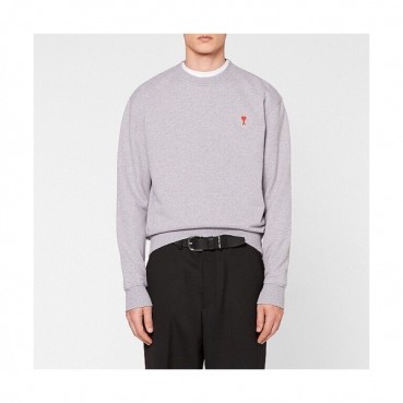Ami 2020 Mens Logo Casual Cotton Man-to
