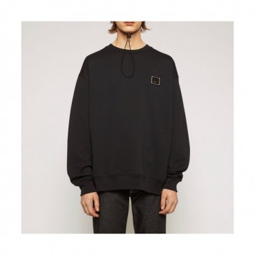Acne 2020 Mm/Wm Logo Oversize Cotton Man-to