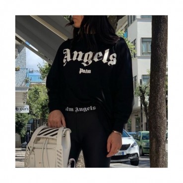[팜 엔젤스]Palm Angels 2020 Mm/Wm Logo Cotton Tshirts - 팜 엔젤스 2020 남/녀 로고 코튼 긴팔티 Pam0212x.Size(s 