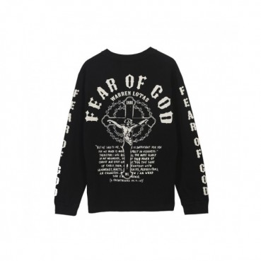 [피어오브갓]Fear of god 2020 Mens Oversize Minimal Cotton Tshirts - 피어오브갓 2020 남성 오버사이즈 미니멀 코튼 긴팔티 Fea0191x.Size(s 