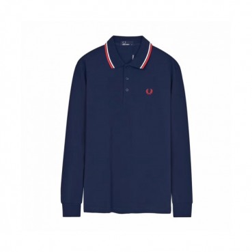 Fredperry 2020 Mens Cotton Polo Tshirts - 프레드페리 2020 남성 코튼 폴로 긴팔티 Fre0021x.Size(m 