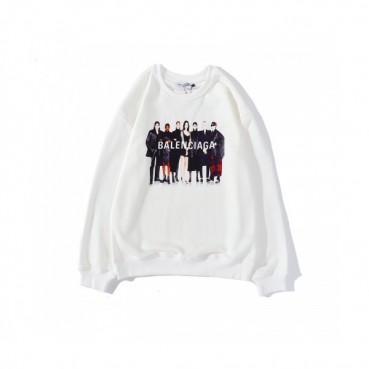 [발렌시아가]Balenciaga 2020 Mens Logo Crew-neck Cotton Tshirts 