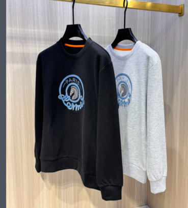 에르메스 남성 모던 블랙 맨투맨 - Hermes Mens BLack Tshirts 