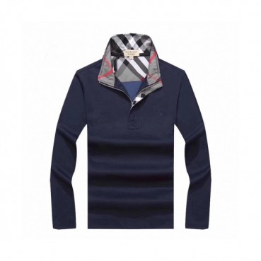 [버버리]Burberry 2020 Mens Logo Casual Cotton Polo Tshirts - 버버리 2020 남성 로고 캐쥬얼 코튼 폴로 맨투맨 Bur02239x.Size(m 