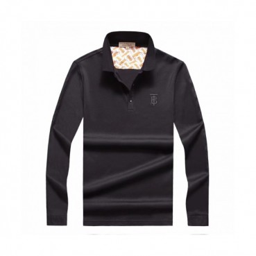 [버버리]Burberry 2020 Mens Logo Casual Cotton Polo Tshirts - 버버리 2020 남성 로고 캐쥬얼 코튼 폴로 맨투맨 Bur02230x.Size(m 