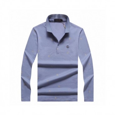 [구찌]Gucci 2020 Mens Basic Cotton Polo Tshirts - 구찌 2020 남성 베이직 코튼 폴로 긴팔티 Guc02337x.Size(m 