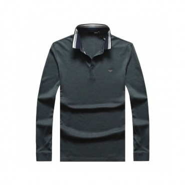 [알마니]Armani 2020 Mens Business Cotton Polo Tshirts - 알마니 2020 남성 비지니스 코튼 폴로 긴팔티 Arm0600x.Size(m 