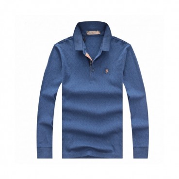 [버버리]Burberry 2020 Mens Logo Casual Cotton Polo Tshirts - 버버리 2020 남성 로고 캐쥬얼 코튼 폴로 맨투맨 Bur02206x.Size(m 