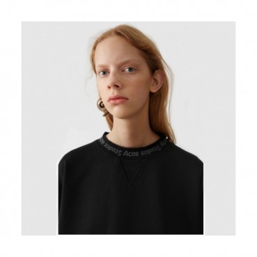 Acne 2019 Mm/Wm Logo Oversize Cotton Man-to