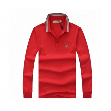 [버버리]Burberry 2020 Mens Logo Casual Cotton Polo Tshirts - 버버리 2020 남성 로고 캐쥬얼 코튼 폴로 맨투맨 Bur02196x.Size(m 