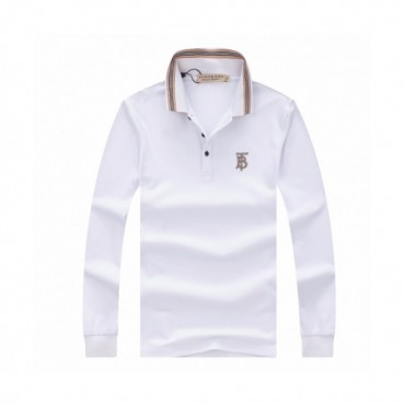 [버버리]Burberry 2020 Mens Logo Casual Cotton Polo Tshirts - 버버리 2020 남성 로고 캐쥬얼 코튼 폴로 맨투맨 Bur02195x.Size(m 