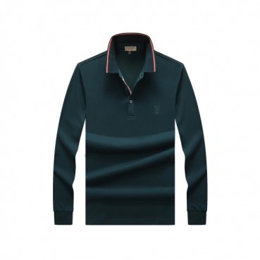 [버버리]Burberry 2020 Mens Logo Casual Cotton Polo Tshirts - 버버리 2020 남성 로고 캐쥬얼 코튼 폴로 맨투맨 Bur02187x.Size(m 