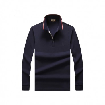 [버버리]Burberry 2020 Mens Logo Casual Cotton Polo Tshirts - 버버리 2020 남성 로고 캐쥬얼 코튼 폴로 맨투맨 Bur02186x.Size(m 