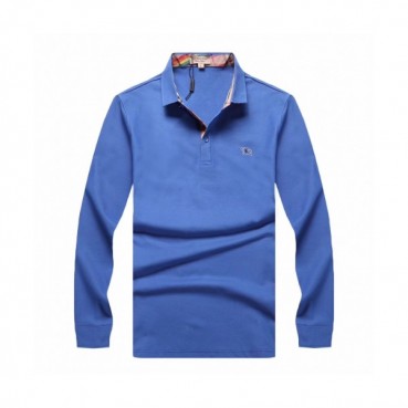 [버버리]Burberry 2020 Mens Logo Casual Cotton Polo Tshirts - 버버리 2020 남성 로고 캐쥬얼 코튼 폴로 맨투맨 Bur02182x.Size(m 
