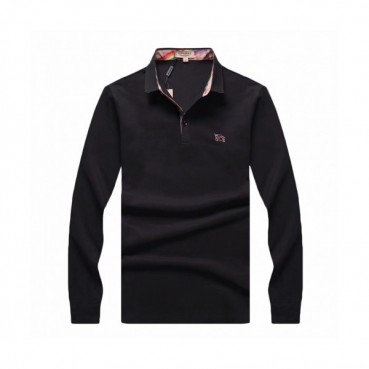 [버버리]Burberry 2020 Mens Logo Casual Cotton Polo Tshirts - 버버리 2020 남성 로고 캐쥬얼 코튼 폴로 맨투맨 Bur02181x.Size(m 
